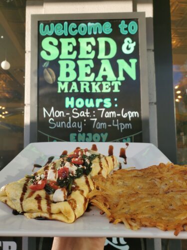 Seed and Bean readies for opening at The Cove at 47th